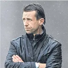  ??  ?? Dundee boss Neil McCann will only miss Saturday’s game.