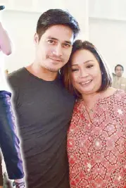  ??  ?? ABS-CBN Free TV head Cory Vidanes with Piolo Pascual