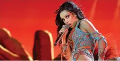  ?? Los Angeles Times/TNS ?? ■ Doja Cat performs at the 2022 Coachella Valley Music and Arts Festival in Indio, California, on April 17.