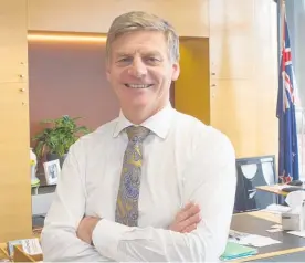  ?? Picture / Mark Mitchell ?? Bill English says his faith is a deeply imbedded part of himself so it naturally influences his decision-making.