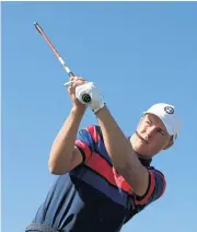  ?? REUTERS ?? Jordan Spieth plays a shot in the final round of the British Open on Sunday.