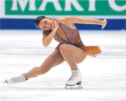  ?? ?? RARING TO GO: Dundonian figure skater Natasha Mckay is looking forward to competing at the Winter Olympics.