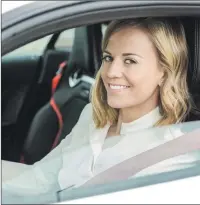  ??  ?? Former Williams driver Susie Wolff received an MBE for her services to women in sport.