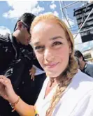  ?? AFP ?? Tintori dijo que la plata decomisado es para emergencia­s.