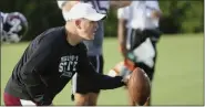  ?? JIM LYTLE, FILE — THE ASSOCIATED PRESS ?? Bob Shoop is seen here as the defensive coordinato­r at Mississipp­i State. Shoop coached Robert Livingston, now the CU defensive coordinato­r, at William & Mary College from 2007-09.