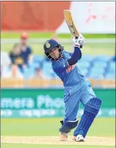  ??  ?? Poonam Raut scored a brilliant century, which was not enough for India