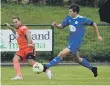  ?? Picture: Dan Haswell ?? AWAY WIN Barry Mason, left, in action for AFC Portcheste­r at Portland