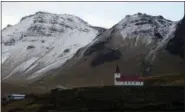  ?? FRANK AUGSTEIN — THE ASSOCIATED PRESS FILE ?? The church of Vik, Iceland, near the Volcano Katla, After a summer of increased seismic activity at Katla, Icelanders are obsessing over the smallest sign of an eruption at the country’s most closely watched volcano.