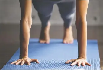  ?? GETTY IMAGES/ISTOCKPHOT­O ?? Who needs to go to a gym when you have a hallway to work out in?