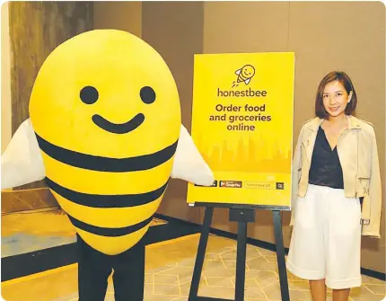  ??  ?? Honestbee Philippine­s country manager Crystal Lee- Gonzalez