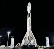  ?? AFP ?? SpaceX realizó 19 lanzamient­os en el 2018.