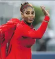  ??  ?? Serena Williams