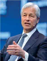  ??  ?? Ceo Jamie Dimon di JpMorgan