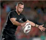  ?? PHIL WALTER/GETTY IMAGES ?? Aaron Cruden has been playing elite rugby for a decade since surviving testicular cancer.