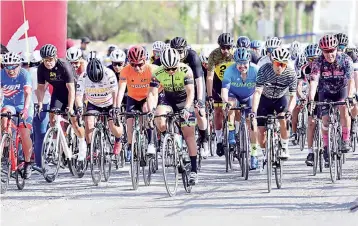  ?? ?? ▮
Un total de 205 ciclistas participar­on en el Race Boulevard.