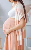  ??  ?? THE writer says pregnant women must avoid stress. |