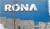  ?? MARIE-FRANCE COALLIER ?? Rona chairman Robert Chevrier noted on Wednesday that the offer from Lowe’s was so attractive and so compelling for Rona shareholde­rs that directors simply couldn’t say no. .