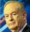  ??  ?? Fox News Channel host Bill O’Reilly allegedly made sexual advances to another presenter and when they were rejected, her opportunit­ies at Fox ended.