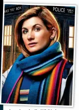  ?? ?? Leaving: Jodie Whittaker was first woman to play the Doctor