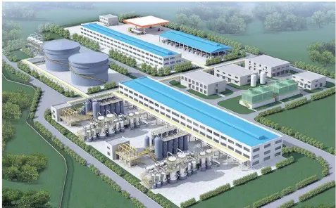  ??  ?? An artist’s rendition of a section of the China-oman Industrial Park in Duqm SEZ.