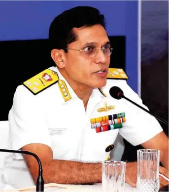  ?? PHOTOGRAPH: Indian Navy ?? Vice Admiral S.N. Ghormade, Vice Chief of the Naval Staff, is leading the efforts in Indian Navy to provide further impetus to the indigenisa­tion process across the entire canvas of acquisitio­n