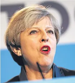  ?? Picture: Getty Images. ?? Testing time ahead: Theresa May.