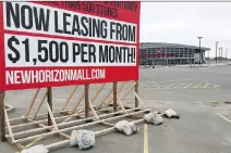  ?? DAN HEALING/ THE CANADIAN PRESS ?? The Torgan Group’s New Horizon Mall, north of Calgary, is expected to likely open next spring.