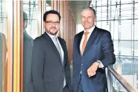  ?? FOTOS: MICHAEL LÜBKE ?? Die Düsseldorf­er Partner von McDermott Will & Emery Dr. Ulrich Flege (l.) und Dr. Uwe Goetker.