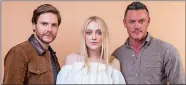  ?? WILLY SANJUAN/INVISION/AP ?? From left, Daniel Bruhl, Dakota Fanning and Luke Evans star in TNT’s “The Alienist.”