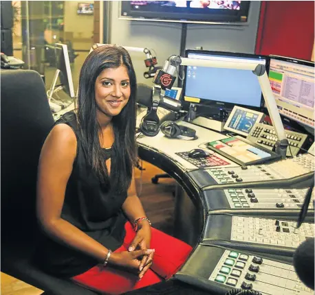  ?? Picture: KATHERINE MUICK-MERE ?? FIRST LOVE: Carmen Reddy is looking forward to working with DJ Fresh — ‘the sweetest, coolest guy around’ — on radio at 5FM from May 5