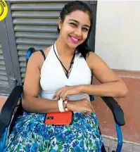  ??  ?? I personally believe that the single biggest reason, due to which places are not wheelchair accessible, is lack of awareness,” — Shobhika Karla