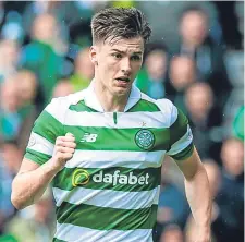  ??  ?? Celtic left-back Kieran Tierney.