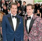  ?? PHOTO: AP ?? Former Olympic rowers Tyler, left, and Cameron Winklevoss have amassed the largest publicly disclosed stake in Bitcoin.