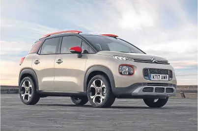  ??  ?? The C3 Aircross is Citroen’s first compact SUV and goes on sale in November.