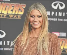  ?? INVISION/AP FILE JORDAN STRAUSS/ ?? Gwyneth Paltrow is seeking “symbolic damages” of $1 plus legal fees.