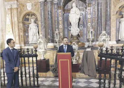  ?? Foto: Junta de Andalucía ?? In der Kathedrale werden bis Ende Oktober religiöse Kunstobjek­te gezeigt.