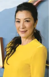  ?? CHRIS PIZZELLO/AP ?? Michelle Yeoh, seen Oct. 18, was also named one of Time’s 100 Most Influentia­l People of 2022.