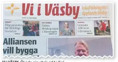  ??  ?? VI I VÄSBY. Ökade sin räckvidd i fjol.