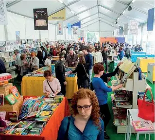  ??  ?? Da domani al 6 maggio La Fiera dei Librai di Bergamo è la più antica d’Italia