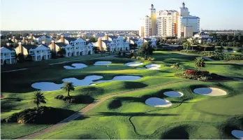  ?? GETTY IMAGES ?? Luxurious U.S. destinatio­ns include (clockwise, from top): Reunion Resort, Kissimmee, Fla., AKA Beverley Hills, Calif., and Hotel Plaza Athénée, N.Y.C.