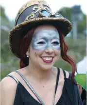  ??  ?? Cherie Baillie from Fable Workshop Faeries took part in last year’s storytime themed parade.