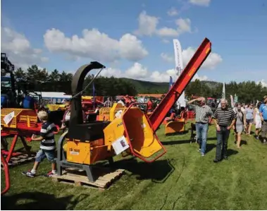  ?? ARKIVFOTO: ERLING SLYNGSTAD-HÆGELAND ?? Bildet er fra Landbruket­s dag på Evjemoen i 2014.