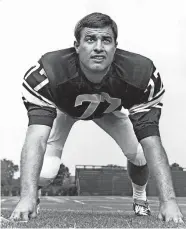  ??  ?? Former OU All-American offensive tackle and Buffalo Bills lineman Bob Kalsu was killed in action on July 21, 1970, the only pro U.S. athlete to die in Vietnam.