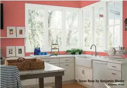  ?? Benjamin Moore ?? Texas Rose by Benjamin Moore