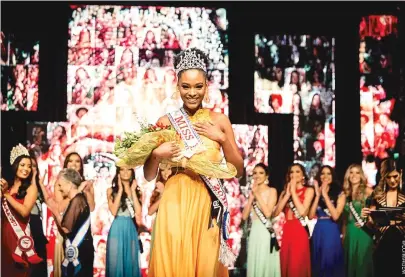  ??  ?? Maria Isabel, Miss Bahia Be Emotion 2018 e 2º lugar no Miss Brasil, vai desfilar no AFD 2018