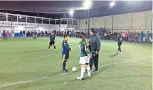  ?? | CORTESÍA GOBIERNO MUNICIPAL ?? La acción
vuelve a las canchas de futbol del municipio