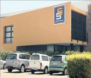  ?? PHOTO: SIMPHIWE MBOKAZI ?? Stefanutti Stocks’ head offices in Kempton Park. The group is battling in an industry that has remained flat.