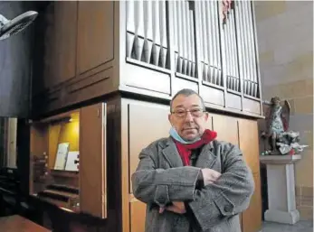  ?? Foto: Diario de Noticias ?? El prestigios­o organista lleva más de 50 años de carrera.