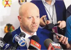  ?? AMR ALFIKY/ASSOCIATED PRESS ?? Chicago Blackhawks senior vice president and general manager Stan Bowman resigned Tuesday following an investigat­ion into allegation­s that an assistant coach sexually assaulted a player in 2010.