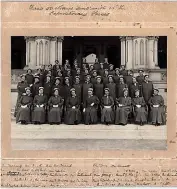  ??  ?? The first contingent of NZ Army Nursing Service nurses departing on April 8, 1915.